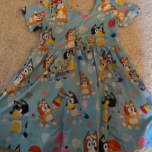 Bluey Twirl Dress
